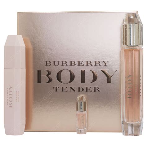 burberry cosmetic set|burberry body tender gift set.